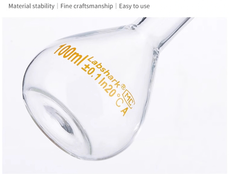 BKMAM Wholesale Premium Quality 250ml Borosilicate Glass Volumetric Flask Reliable Laboratory Supply At Competitive Price